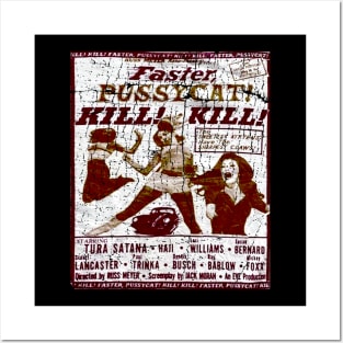 Vintage Faster, Pussycat! Kill! Kill! Faster 1980s Posters and Art